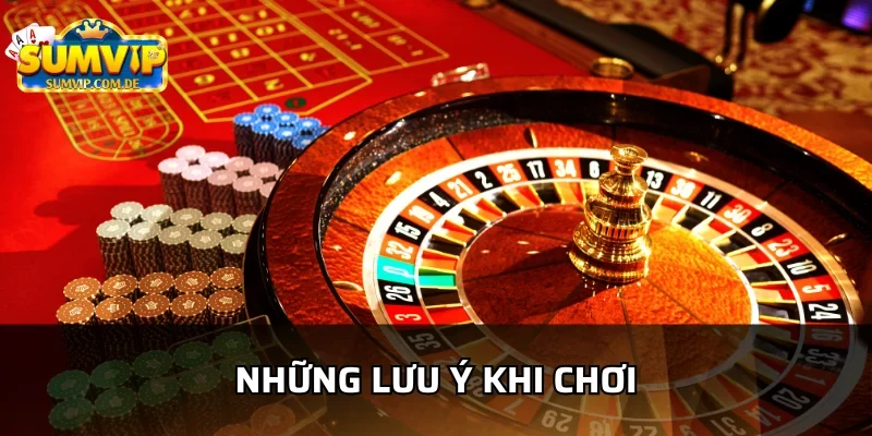 Tận dụng triệt để các khuyến mãi roulette từ sumvip